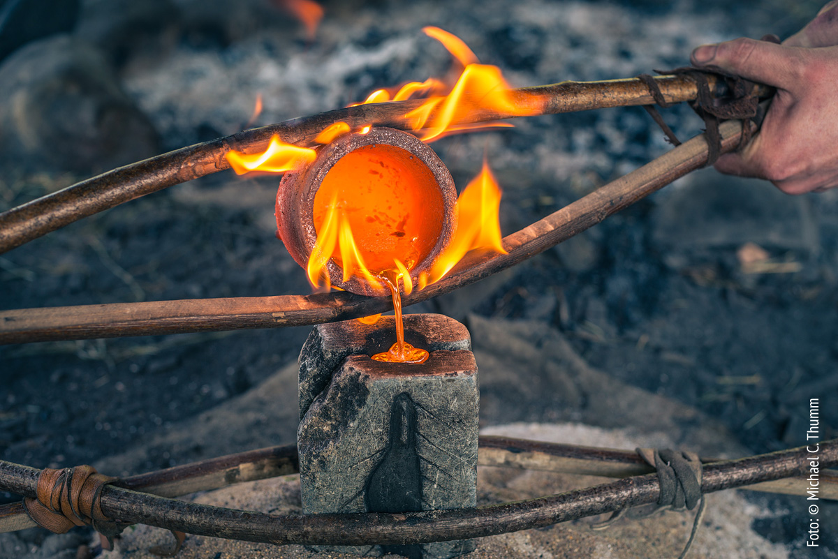 prähistorische Bronzetechnologie